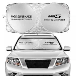 Car Windshield Sunshades Anti UV Protective Cover For MG ZS EV ZR ZX ZT HS GT GS TF Hector Mulan Gundam MG3 MG4 MG5 MG6 MG7 RX5