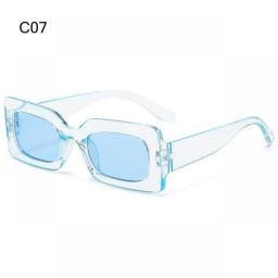 2023 Vintage Square Sunglasses Women Brand Small Rectangle Gradient Tea Sun Glasses Summer Traveling Eyewear Men Oculos De Sol