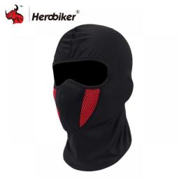Balaclava Motorcycle Face Mask Moto Helmet Bandana Hood Ski Neck Full Face Mask Windproof Dustproof Face Shield