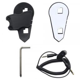 Attachment Unit Accessories For BT-S3 Intercom Motorcycle Helmet Bluetooth Headset Mount Base Bracket Clamp Clip