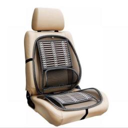 1pcs Universal Summer Breathable Ventilation Waist Massage Pad Car Seat Cushion Cooling Mat Steel Bamboo Car Accessories