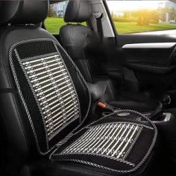 Car Summer Cool Seat Cushion Auto Breathable Seat Cover Bamboo Ventilation Protector Mesh Suitable Universal Comfortable
