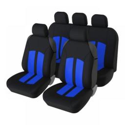 Car  Covers Full Set Front Bucket  Covers With Split  Car  Cover Set Colorful 5 Seats Covers 3-Color