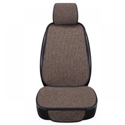 New Flax Car Seat Cover Front/Rear Seat Protect Cushion Automobile Seat Cover Mat Protect Pad Car Covers Auto Interior Universal