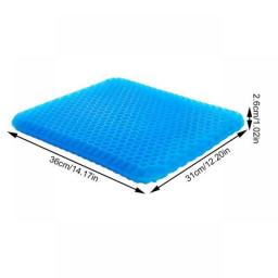 Gel Chair Seat Cushion Car Ice Pad Cooling Thick Cushion Ice Pad With Honeycomb Design Chair Cushion Pad For Long Sitting