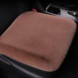 APPDEE Universal Winter Car Seat Cushion Imitation Rabbit Fur Car Seat Cover Thick Plush Soft And Warm