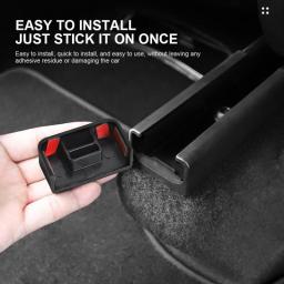 Seat Rail Protector Anti-kick Rear Seat Slide Rail Anti-collision Rear Seat Guide Rails For Tesla Model 3/Y Interior Accessories