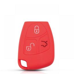 KEYYOU For Mercedes-Benz CL55 CL600 CL65 C230 C240 C280 C320 3 Button Silicone Remote Key Cover Protector Shell Case Fob
