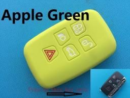 Pusakieyy 1Pcs 5 Button Silicone Remote Key Fob Case Cover Fit For Land Rover Discovery 4 Freelander 3 Sport Evoque Vogue Shell