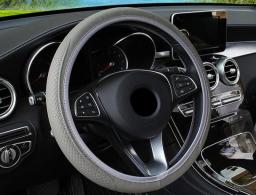 Four Seasons General Motors Steering Wheel Cover Non Slip Sweat Absorbent Fiber Leather Handle Cover Bread Off Road Pickup Sedan