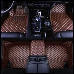 YOGOOGE Car Floor Mats For Citroen DS DS3 DS4 DS5 DS7 DS9 Foot Coche Accessories Carpets