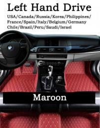 Car Floor Mats For Kia Niro DE MK1 2017~2022 Auto Custom Auto Foot Pads Leather Carpet Interior Accessories 2018 2019 2020 2021