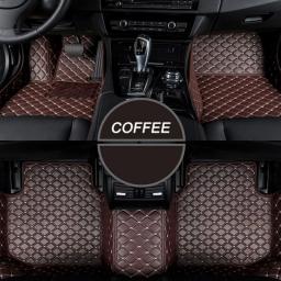 CUWEUSANG  Car Floor Mats For VW Golf 5 6 7 8 Foot Coche Accessories Auto Carpets