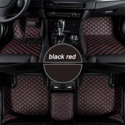 CUWEUSANG  Car Floor Mats For Audi A6 C7 4G2 4GC Allroad Foot Coche Accessories Auto Carpets