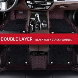 CUWEUSANG Car Floor Mats For JAC S3 S4 S5 S7 T6 T8 IEV6E IEV5E M3 M5 X4 X7 A20 A30 Foot Coche Accessories Carpets
