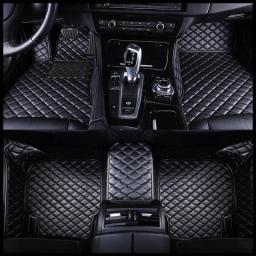 YOGOOGE Car Floor Mats For Audi A4 B6 B7 B8 B9 Foot Coche Accessories Auto Carpets