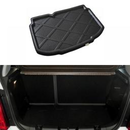 Car Rear Trunk Mat for Chevrolet Aveo 2 Sonic T300 Hatchback 2012~2020 Liner Tray Luggage Floor Pad Carpet Carg Cover Accessorie