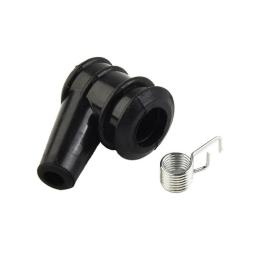 Rubber Spark Plug Cap Cover For 5mm HT Lead Black Rubber Products For Mower Blower Strimmer String Trimmer Parts Accessories