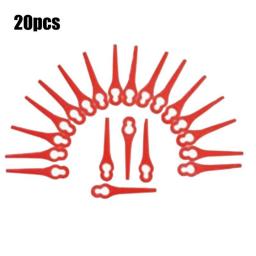 20Pcs Lawn Mower Blades Replacement Knives For IKRA HURRICANE HATI 18 Li Battery Lawn Trimmer Grass Trimmer Accessories