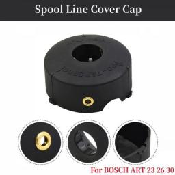 Spool Line Cover Cap For BOSCH ART 23 26 30 COMBITRIM EASYTRIM PROTAP STRIMMER Trimmer Spool Cover Plastic Black Cap