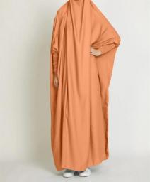 Muslim Full Lenth JILBA One Piece Eid Ramadan Caftan Marocain Dubai Abaya Khimar Niqab Abayas For Women Kaftan Robe