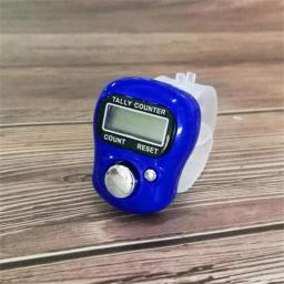 Mini Finger Counter LCD Electric Digital Display With Light Tally Counter Stitch Marker Sewing Knitting Weave Buddha Pray Soccer