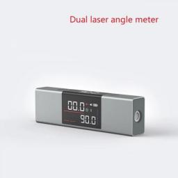 DUKA LI1 Laser Protractor Digital Inclinometer Angle Measure 2 In 1 Laser Level Ruler Type-C Charging Laser Measurement Tools