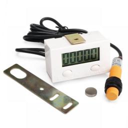 Electronic Digital Display Counter Proximity Industrial Magnetic Sensor Switch Punch Counter Automatic Induction Counter Meter