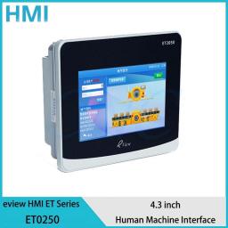 Free Shipping  ET2050 4.3 Inch Kinco New HMI Touch Screen HMI Configuration Serial Port Screen Color LCD