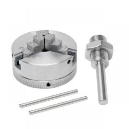 Zinc Alloy 3-Jaw 4-Jaw Chuck Connecting Rod Self Centering Wood Turning Chuck Optional Clamp Accessory For Mini Metal Lathe
