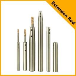 End Mill Extension Holder Precision Components STRAIGHT SHANK HOLDER Side Solid  Fit Extensions Rod For Solid Carbide End Mills