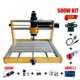 CNC 3018 Plus CNC Milling Machine 500W Spindle GRBL Control Laser Engraving Machine Acrylic PCB Carving Cutting 3 Axis Wood Rout