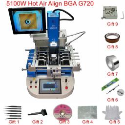 4800W Automatic Align Bga Rework Station G720 PRO Solder Machine With Chip Repair Soldering Tools