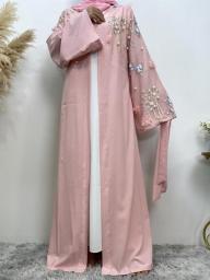Chaomeng Ramadan Femme Musulmane Kimono Turkey Kaftan Islam Clothing Muslim For Women Abaya Dubai Modest Robe Caftan Marocain