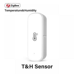 Tuya Wifi Temperature Detector Real-time Monitor Temperature Humidity Sensors Via Smart Life App Alexa Google Smart Home