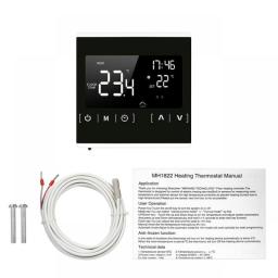 Smart LCD Touchscreen Thermostat Programmable Electric Floor Heating System Thermoregulator AC 85-250V Temperature Controller