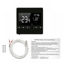 Smart LCD Touchscreen Thermostat Programmable Electric Floor Heating System Thermoregulator Temperature Controller For Home
