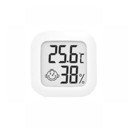 1pc Mini Temperature And Humidity Sensor Indoor Hygrometer Digital Display Celsius/Fahrenheit Switch For Office Bedroom