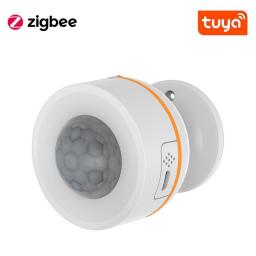 Tuya Zigbee PIR Motion Sensor Wireless Human Body Infrared Detector Security Burglar Alarm Sensor