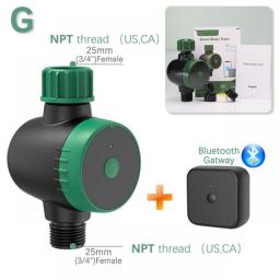 Smart Bluetooth/Wifi Timer Home Indoor Outdoor Garden Watering Accessories Timed Irrigation Controller Programmable Connectors