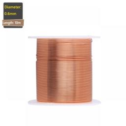 1-3Rolls Copper Lacquer Wire 0.06mm -1.2mm Cable Copper Wire Magnet Wire Enameled Copper Winding Wire Coil Copper Wire