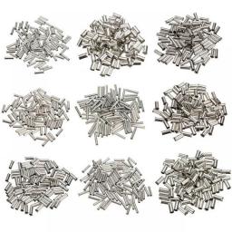 100Pcs Tin-coated Copper Material Uninsulated Terminal 0.5mm2-6.0mm2 Bootlace Ferrules Cord End Electrical Cable Crimp Connector