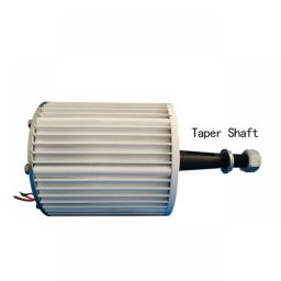 10000W 24V 48V 96V 110V 120V 220V Low RPM Permanent Magnet Generator Rare Earth Motor 10KW Alternator Taper / Direct Shaft
