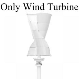 Low Noise Home Vertical Axis Wind Turbine Generator 4KW 5KW 12v 24V 48V Low Speed Vertical Windmill With MPPT Controller