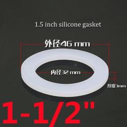 10pcs O-rings Plumbing Faucet Washer Heater Seal 1/8 1/4 3/8 1/2 3/4 1 1.2 1.5 Silicone Flat Gaskets Avirulent Insipidity