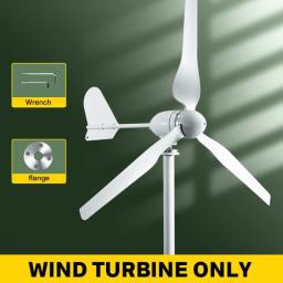 5000w 2kw Horizontal Wind Turbine Generator 96V 48V 24V Free Energy Magnetic Dynamo Power Windmill Home Appliance Camping Solar