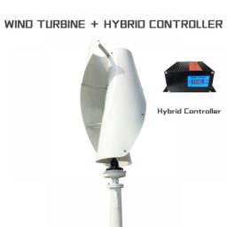 10000w Vertical Axis Wind Turbine Generator Alternative Energy 220v AC Output Household Complete Kit With Controller Inverter