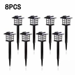 Outdoors Led Solar Lights Outdoor Solar Led Lawn Lamps Street Lighting Luminaria For Garden Decoration Solar Powered Path Lights