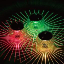 New Creative Solar Floating Lights Colored Light Pool Floating Lights LED Garden Atmosphere Decorative Lights Magic Ball Lights