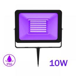 50W UV Black Light 395nm-405nm IP66 Waterproof Outdoor UV Flood Light For Blacklight Party Stage Lighting Aquarium Body Paint
